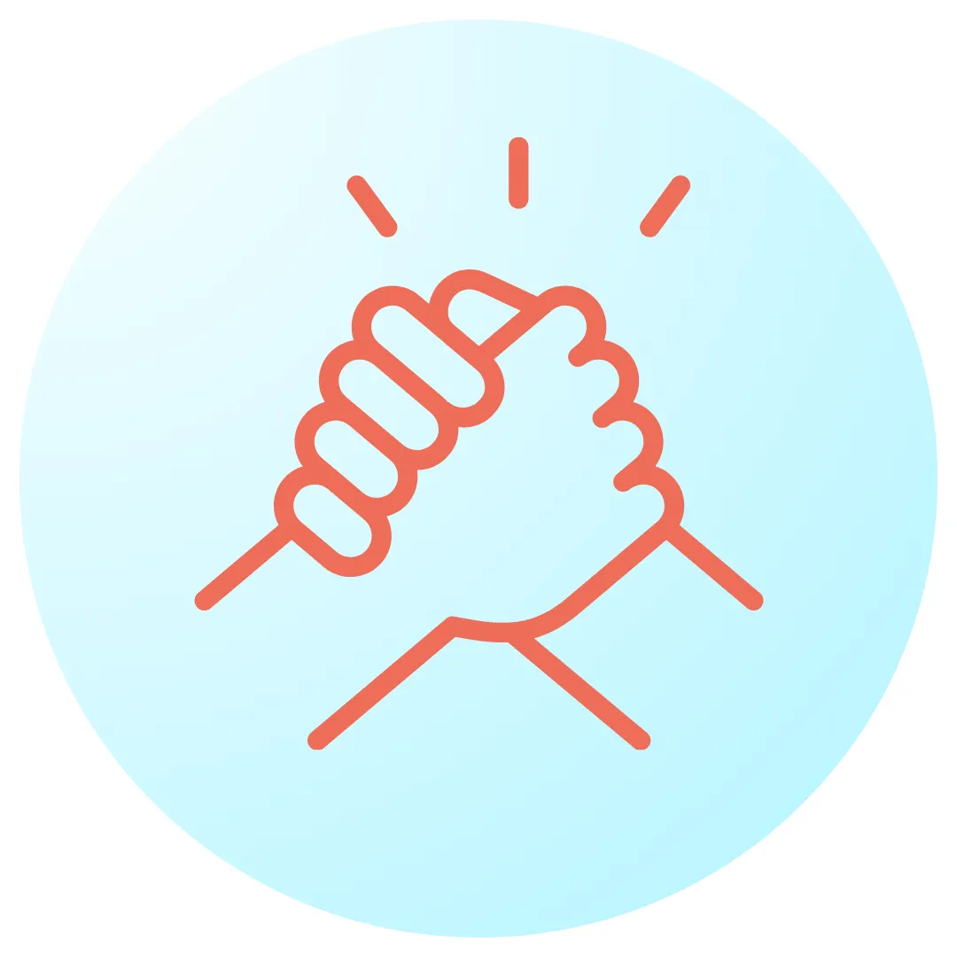 high-five icon